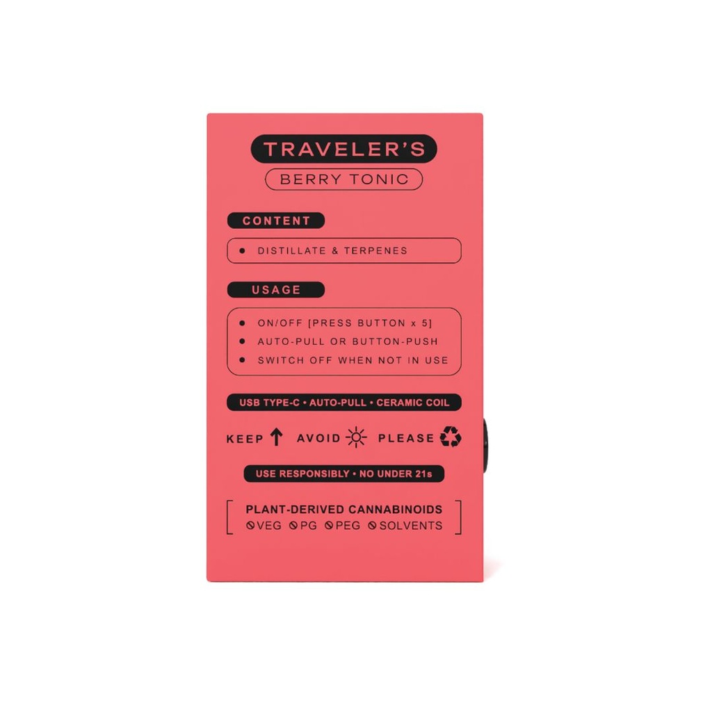 Traveler’s® Stealth Disposable Vapes 1ml - Apple Sauce (Hybrid)