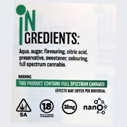 HiDR8 Cannabis Infused Drink 30mg (330ml)