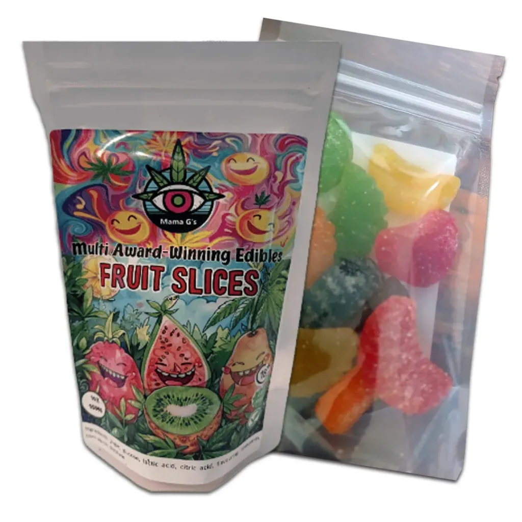 Vegan Gummies - Fruit Slices 100mg (10x10mg)
