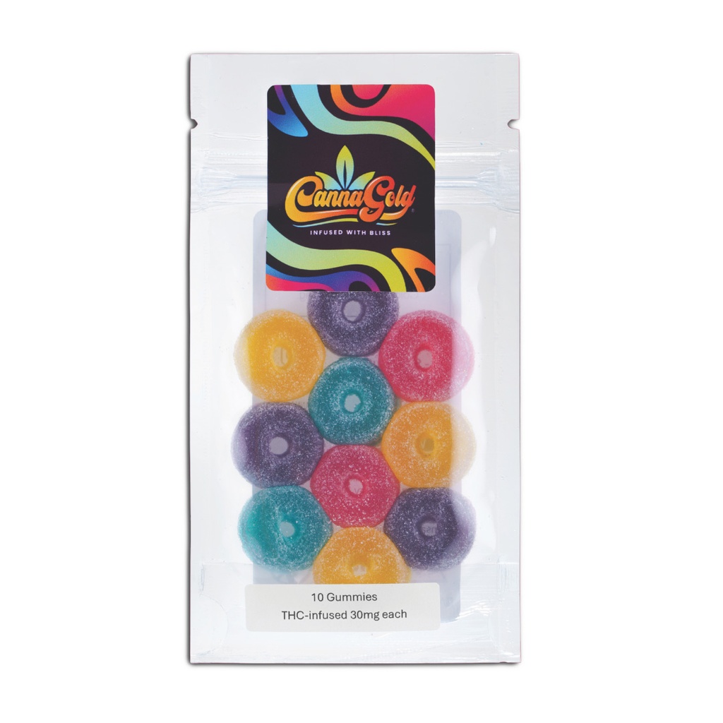 Gummies Round - Full Spectrum 300mg (10x30mg)