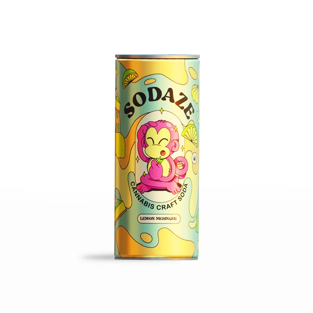 Sodaze Infused Craft Soda 30mg - Lemon Meringue (250ml)