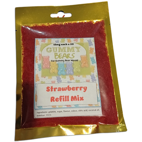 Canna Gummy Refill Mix with Distillate (for 50 cavities) (Banana, 10 mg)