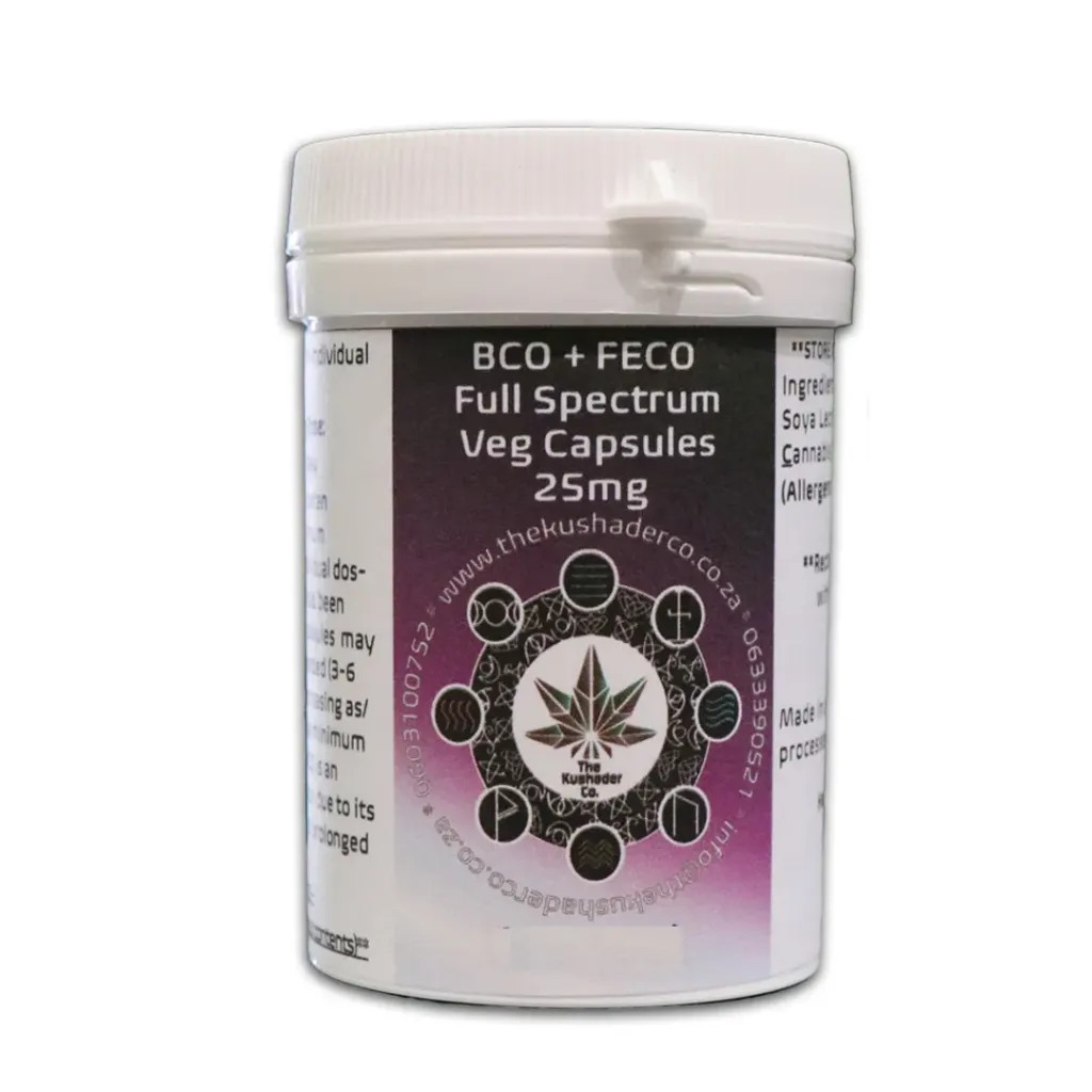 Full Extraction Cannabis Oil (FECO) - Capsules 30’s
