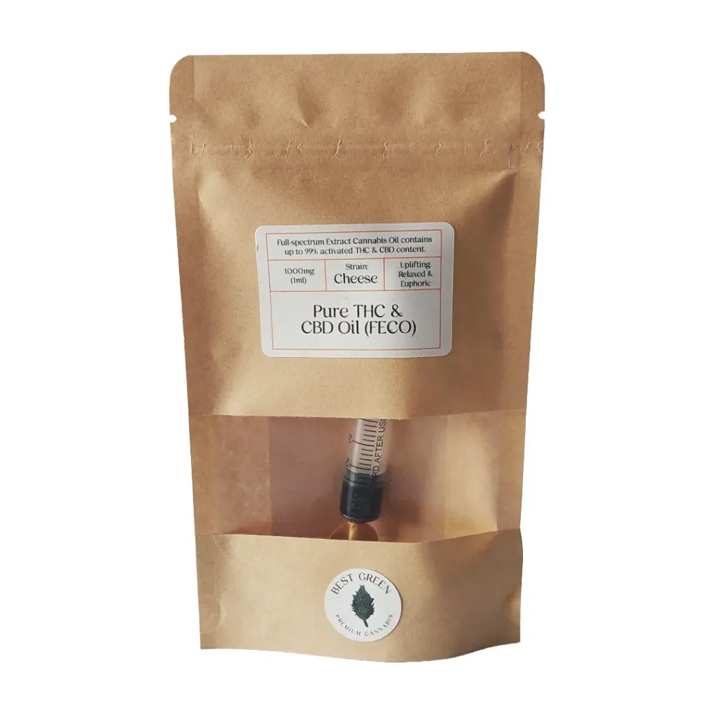 Pure FECO THC & CBD Oil 3000mg (3x1000mg)