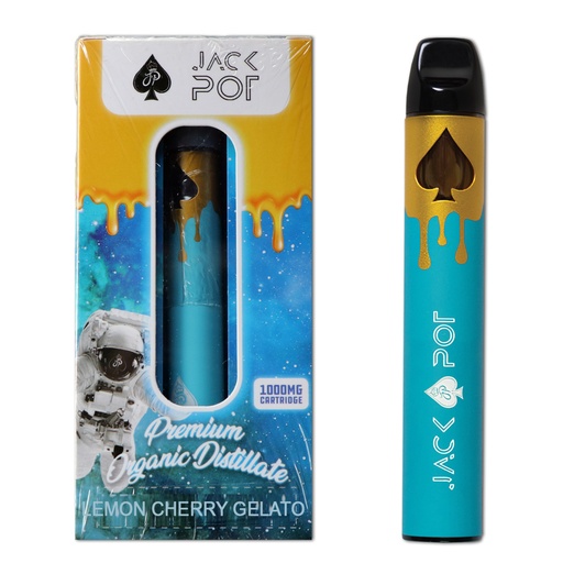 Distillate Disposable Vapes 1ml - Lemon Cherry Gelato (Indica)