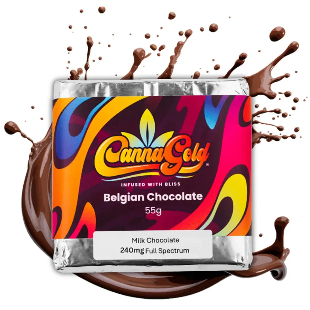 Belgian Chocolate Slab Full Spectrum (4x240mg)