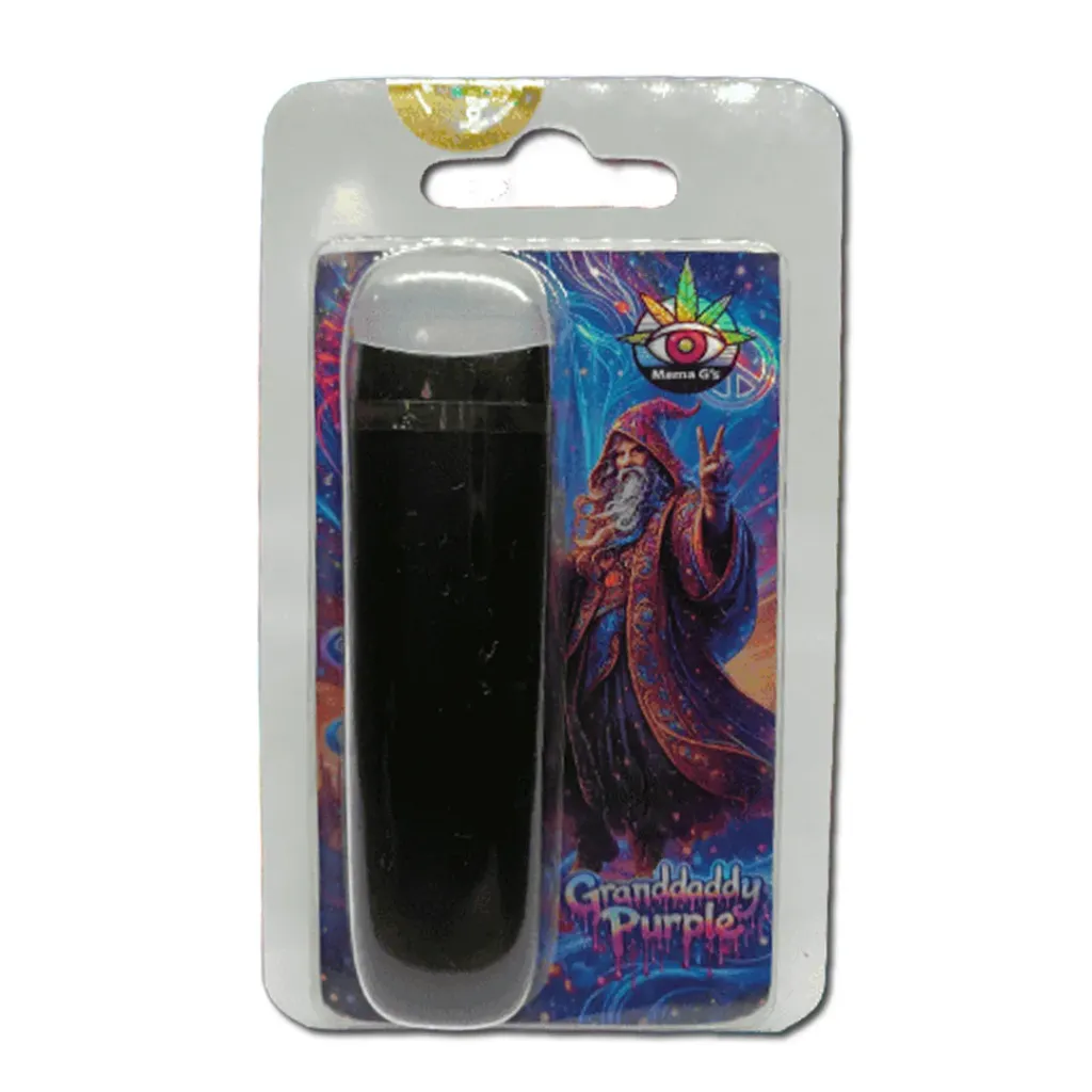 Pure Distillate Disposable Vapes 1ml - Granddaddy Purple (Indica)
