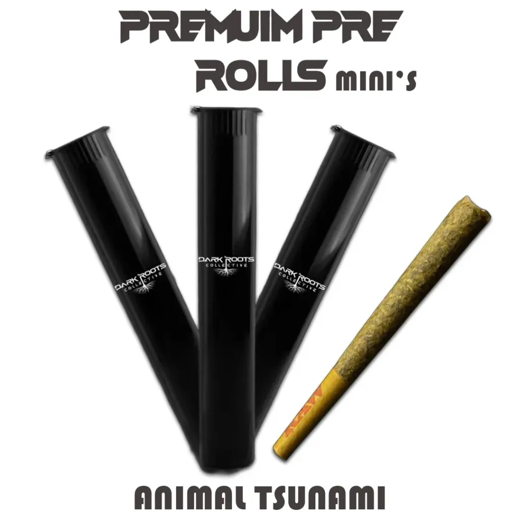Primo Premium Mini Pre-Rolls 0.7g - Indoor - Animal Tsunami (Indica)
