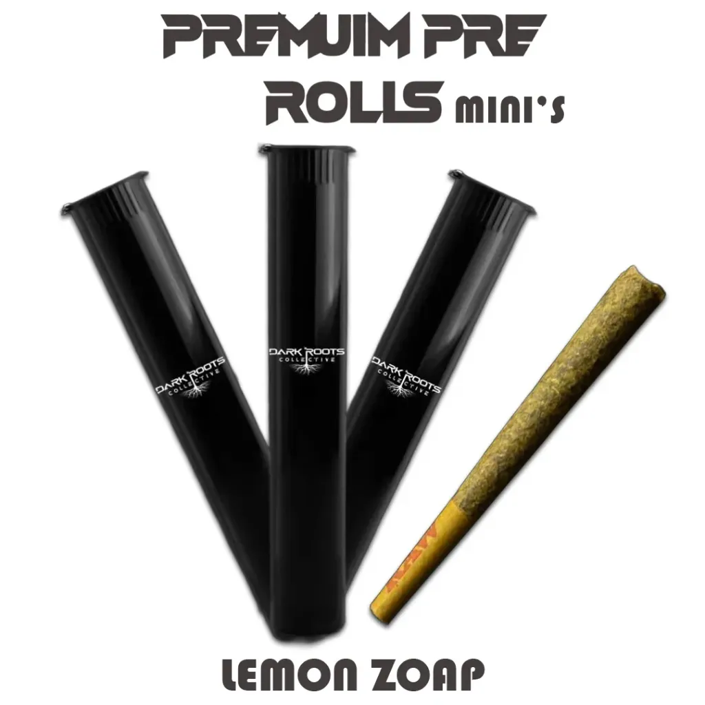 Primo Premium Mini Pre-Rolls 0.7g - Indoor - Lemon Zoap (Sativa)