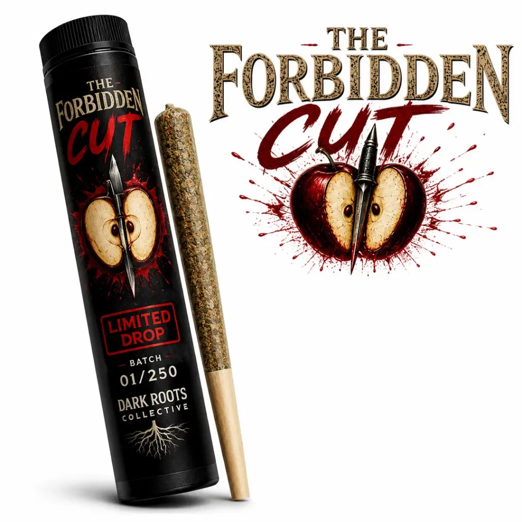 Premium Kingsize Moonrocks Pre-Roll 1g - Indoor - The Forbidden Cut (Indica)