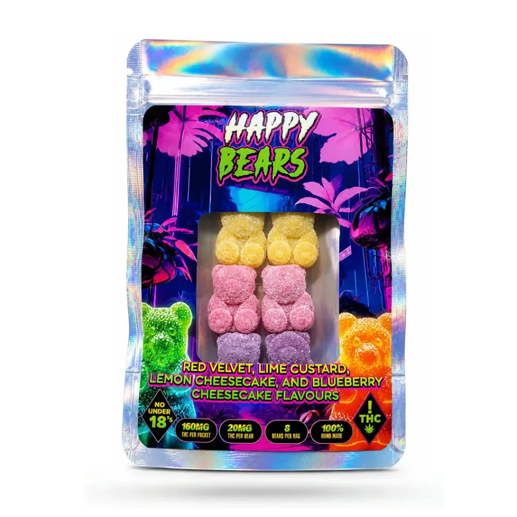 FECO Gummies - Happy Bears 160mg (8x20mg)