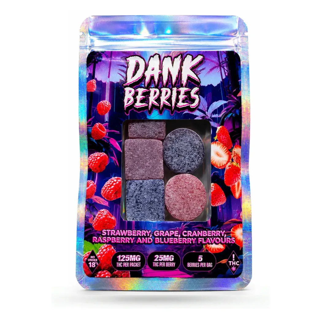 FECO Gummies - Dank Berries 125mg (5x25mg)
