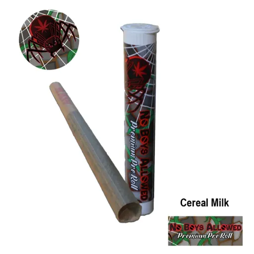 No Boys Allowed Premium Pre-Rolls - Kingsize - Greendoor - Cereal Milk (Hybrid)