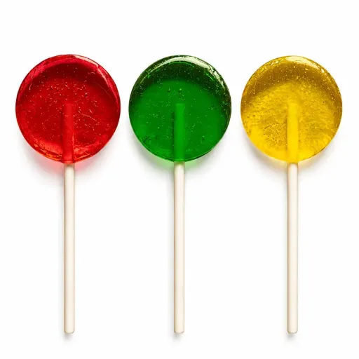 Fruity Lollipops On-The-Go - Full Spectrum Sativa 180mg (6x30mg) - Med Tub (Assorted)