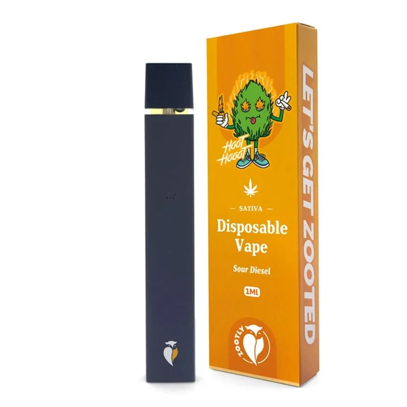 Pure Distillate Disposable Vapes 1ml - Sour Diesel (Sativa)