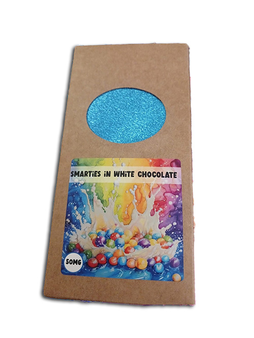 100g Smarties & White Chocolate Slabs (Pack of 3) (50 mg)