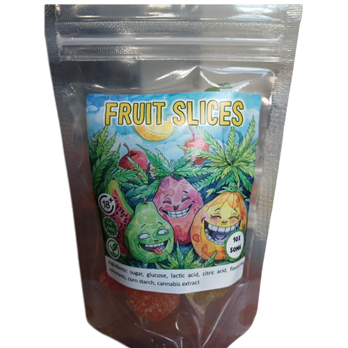 Vegan Gummies - Fruit Slices 200mg (10x20mg)