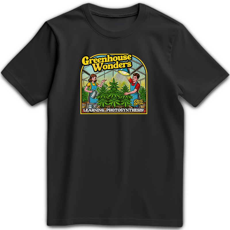 Stash T-shirts - Greenhouse Wonders