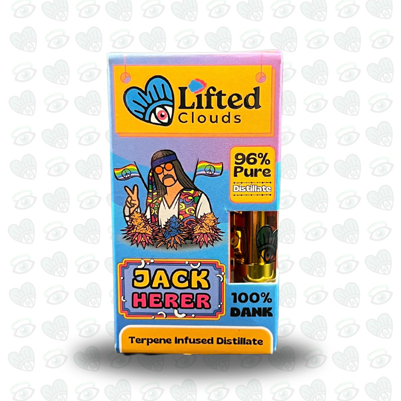 Lifted Distillate Vape Cart - Jack Herer (Sativa) (0.5ml)