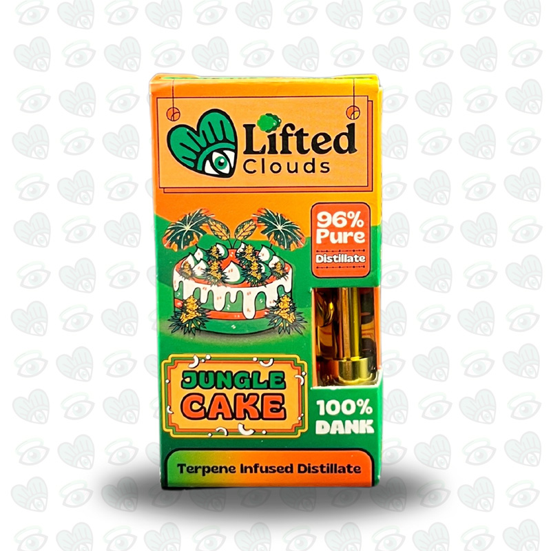 Lifted Distillate Vape Cart - Jungle Cake (Hybrid)