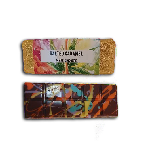Salted Caramel Mini Chocolate Slabs (50 mg)