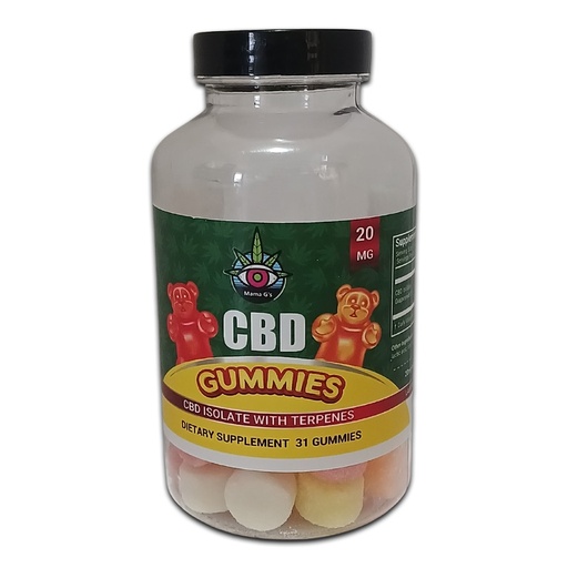 CBD Vegan Gummies - Fruit Pastilles 620mg (31x20mg)