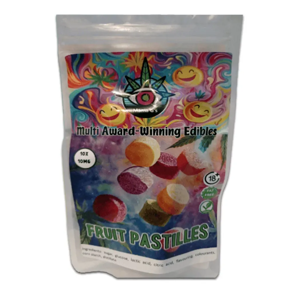 Vegan Gummies - Fruit Pastilles 100mg (10x10mg)