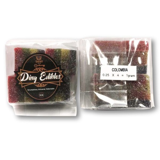 Magic Mushroom Gummies - Colombia 1g (4x250mg)